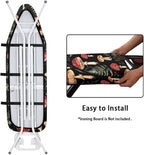 Mushroom Print Ironing Board Cover, Tropical Leaves Printed Iron Board Cover - Image 4