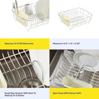 Dish Drying Rack & Cutlery Holder 2 Piece Set - Image 6