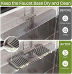 15 Inch Silicone Faucet Mat for Kitchen Sink Splash Guard – 2025 Upgraded - Image 2