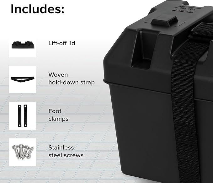 Camco Heavy Duty Battery Box - Image 5