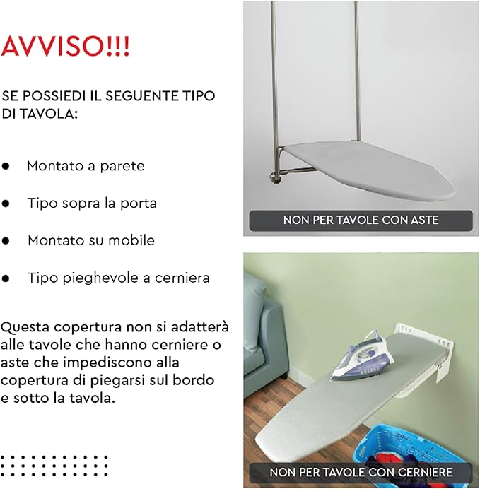 Encasa XO Ironing Board Cover and Pad 28"x12" - Image 9