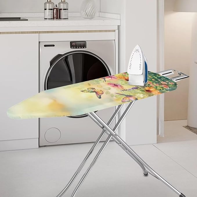 Butterfly Floral Ironing Board Cover, Resist Scorching and Staining, 15x54 - Image 2