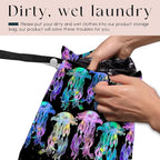 Waterproof Wet Bag for Swimsuit, Travel Beach Wet Dry Bag, Hidden Zipper - Image 3