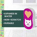 Scotch-Brite Cat Pop Up Non-Scratch Sponges, Limited Edition, Expands in Water - Image 2
