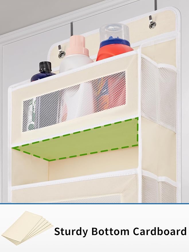 JARLINK 2 Pack Over The Door Organizer Storage, 5 Shelf Hanging Door Organizer - Image 9