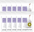simplehuman Code R 200 Count, Dispenser Pack Custom Fit Liners, Drawstring by Simplehuman