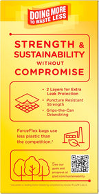 Glad Trash Bags, 13 Gallon, 40 Ct - Image 10