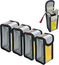 4pcs Lipo Battery Fireproof Explosion proof Bag Storage Guard Safe Pouch 125mm by sccsport