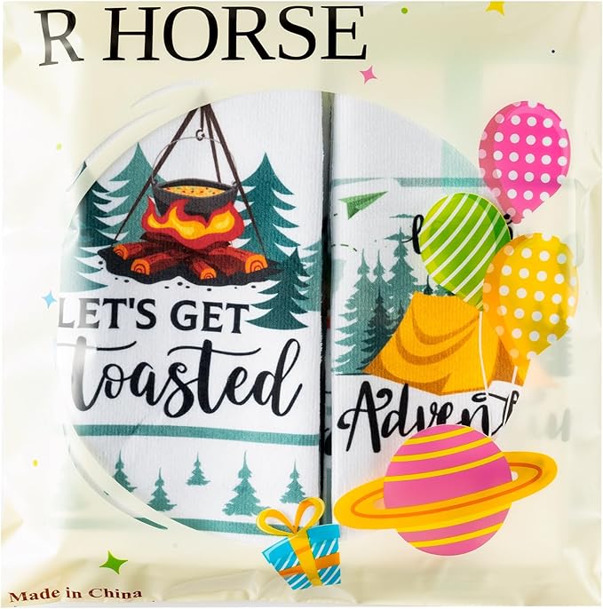 R HORSE Funny Kitchen Dish Towels - Image 7