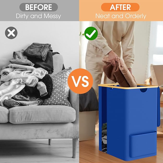 Laundry Basket Clothes Hamper - Image 3