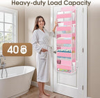 2 Pack Over The Door Organizer Hanging Storage Organizers - Image 5