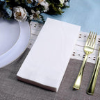 FOCUSLINE 200 Disposable Bathroom Napkins, Linen-Feel Paper Guest Towels - Image 6