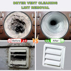 Sealegend 2 Pieces Dryer Vent Cleaner Kit and Dryer Lint Brush Vacuum Hose - Image 8