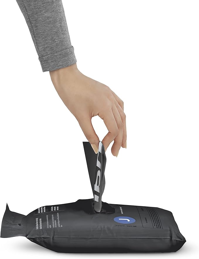 simplehuman Code J 60 Count, Genuine Odorsorb Custom Fit Liners, Drawstring - Image 3