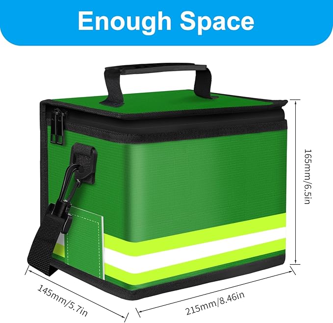 2025 Upgraded Lipo Battery Fireproof Explosionproof Safe Bag, 4 Layers of Heat - Image 6