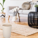 UUJOLY Small Trash Can Wastebasket Garbage Can Container Bins - Image 3
