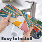 Beatles Come Together Abbey Road Kitchen sink faucet pad, strong water - Image 6