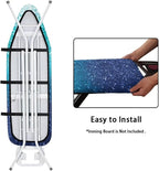 Iron Board Cover Anti-Burning Heat Insulation Blue Shine Ironing Board - Image 4
