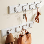 AMADA HOMEFURNISHING Coat Rack Wall Mount 2 Pack, Coat Hooks Wall Hooks Coat - Image 2