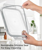 3300 ml/ 112 oz LARGE Glass Food Container - Image 8
