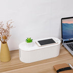 FABROK 2 Pack Cable Management Box, Cord Organizer Box - Image 6
