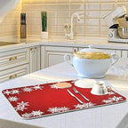 Super Absorbent Dish Drying Mat, Microfiber Fast-Drying Dish Mat, Kitchen Dish - Image 6