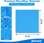 Shop Towels Rags, 150 Pack Reusable Shop Rags Bulk Microfiber Cleaning Cloth - Image 2