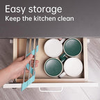 Tomorotec Green Triangle Roll-Up Dish Drying Rack - Image 6