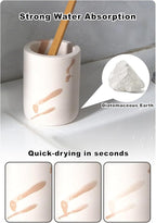 Nature Diatomite Toothbrush Holders - Image 5