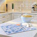 Super Absorbent Dish Drying Mat, Microfiber Fast-Drying Dish Mat, Kitchen Dish - Image 6