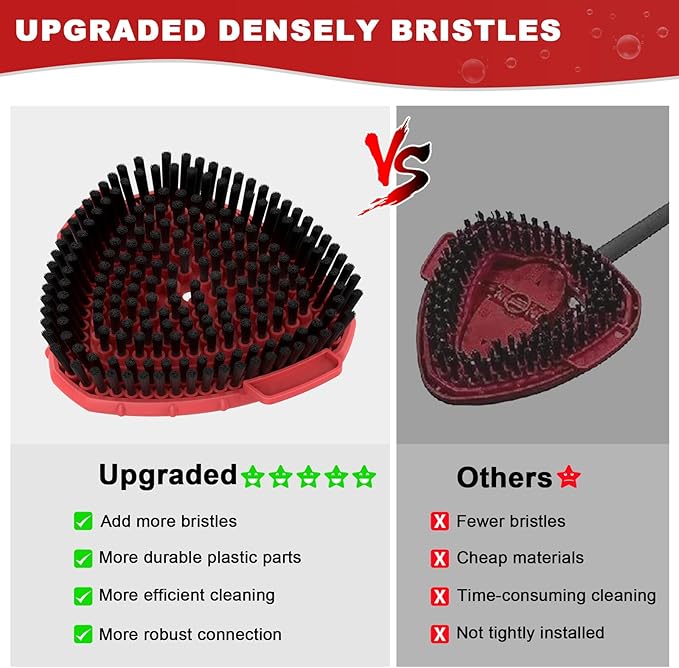 Aifacay 2-Pack Upgraded Scrub Brush Heads - Image 3