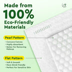 Elvira 100 Count Disposable Face Towels, Biodegradable Skincare Facial - Image 7