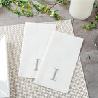 Luxenap 15.8 X 7.9 Inch Linen-Feel Guest Towels, 50 Lettered Hand Towels - Image 6
