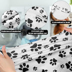 Shappy 2 Pcs Large Travel Laundry Bag Washable Waterproof Wet Dry Large Dirty - Image 3