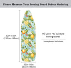 Lemon Fruit Ironing Board Cover Stain Resistant Lightweight Table Top Ironing - Image 5
