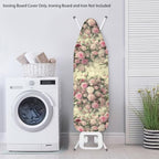 Retro Pink Rose Ironing Board Cover, Stain Resistant Minimalist Aesthetics Iron - Image 4