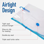 4 Pack Hanging Vacuum Storage Bags - Image 5