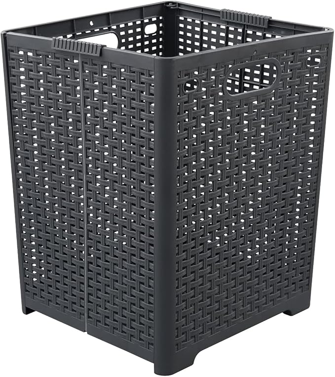 Kekow 1-Pack 42 L Plastic Collapsible Laundry Basket by Kekow