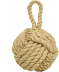 Decorative Door Stoppers Rope Knot Nautical Weighted Decorative Door Stop by Monrocco