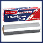 Aluminum Foil Wrap Roll 12 in x 1000 Feet Long Industrial Size and Strength | by Pokanic%C2%AE