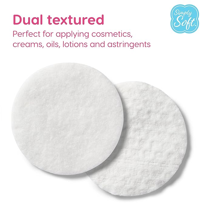 Simply Soft Aloe Infused Premium Cotton Rounds, Hydrating Aloe Vera, 100% Pure - Image 7