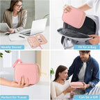 Electronics Organizer Travel Case, Charger Bag Cord Organizer Travel, Compact - Image 6