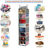 2 Pack Large-Sized Hanging Shoe Organizer 8-Shelf, Hanging Closet Organizer - Image 6