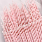 100-Pack Micro Cotton Swabs for Eyelash Extensions | 2mm Cotton Tip Applicators - Image 3