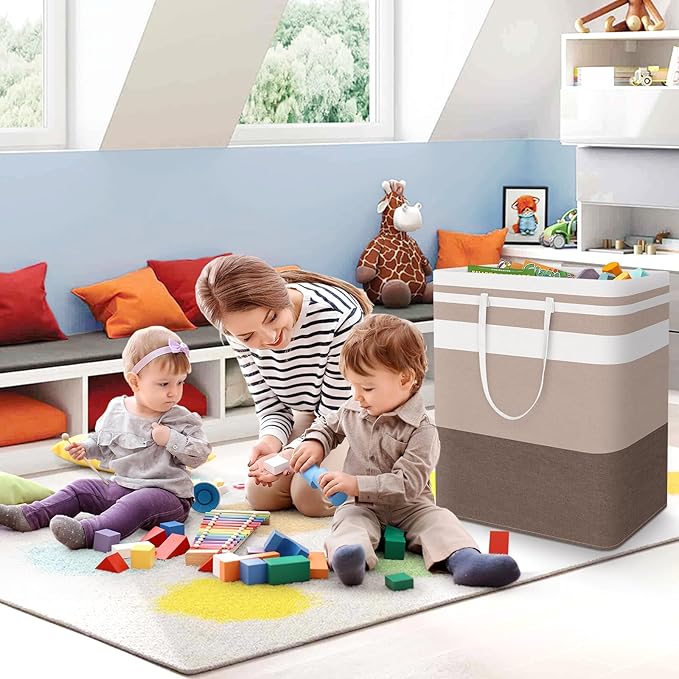 StorageRight Large Collapsible Laundry Basket Hamper - Image 7