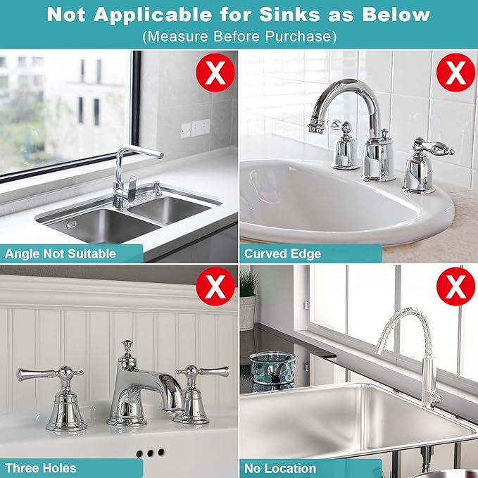 30 Inch Kitchen Sink Splash Guard, Large Size Faucet Mat - Image 6