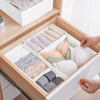 Criusia 6 Pack Clothes Drawer Organizer, Fabric Foldable Closet Dresser Drawer - Image 7