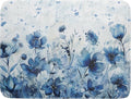 Giwawa Blue Floral Dish Drying Mat by Giwawa