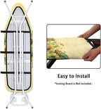 Yellow Sunflower Ironing Board Cover Art Floral Iron Pad Covers Padding - Image 4