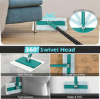 Sweeper Mop for Floor Cleaning Pet Hair Removal, Disposable Dust Dry Mop - Image 4